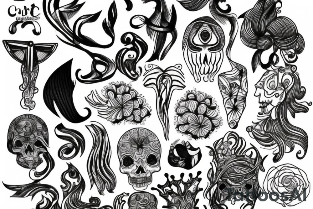 Coral tattoo idea