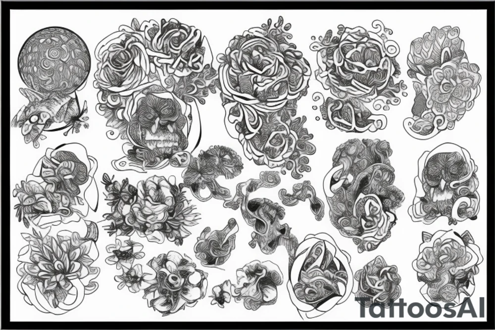 Coral tattoo idea
