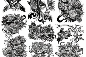 pasteboard tattoo idea