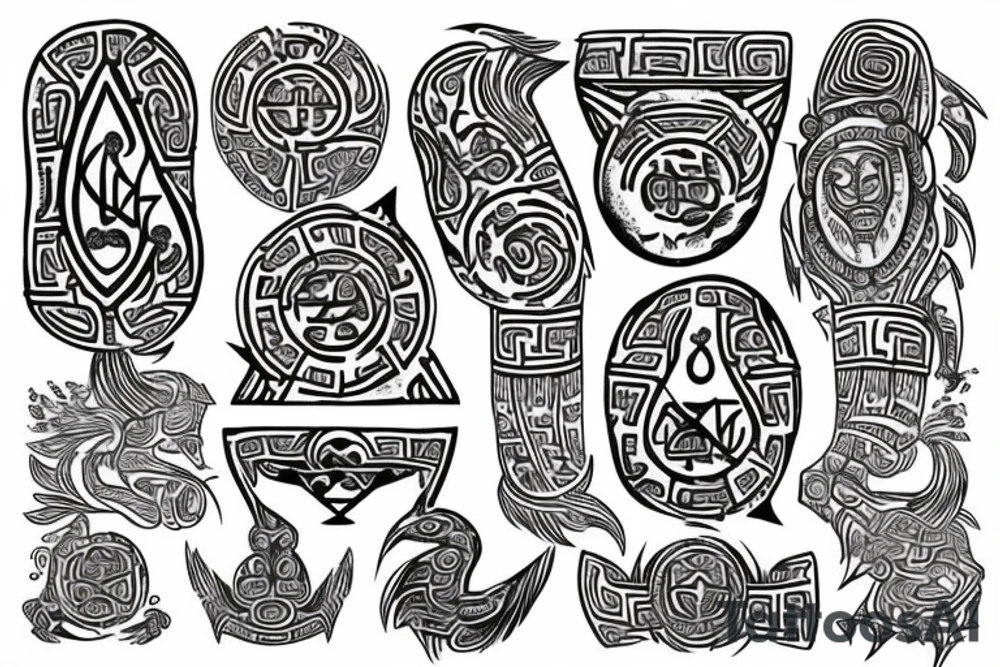 runic record of the word Артемий tattoo idea