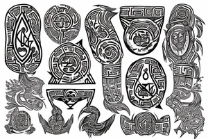 runic record of the word Артемий tattoo idea