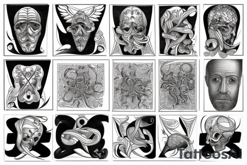 Maurits Cornelis Escher tattoo idea