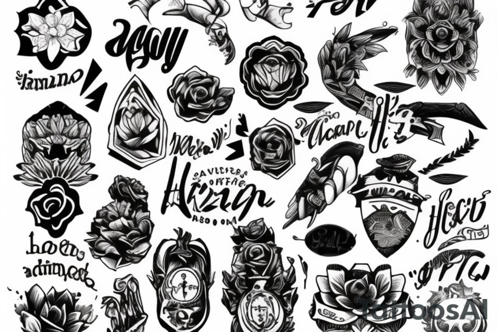 the word Artemy tattoo idea
