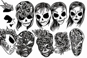 black widow tattoo idea