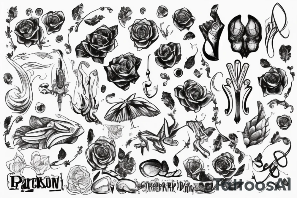 дракон tattoo idea