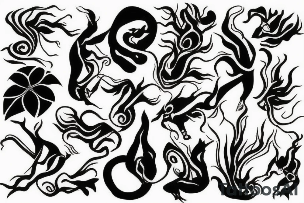 black tattoo idea