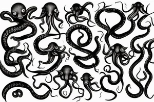 octopus arm tattoo idea