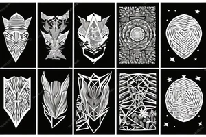 Rumb forest tattoo idea