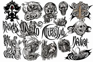 first word of god tattoo idea