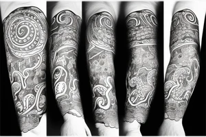 octopus arm tattoo idea