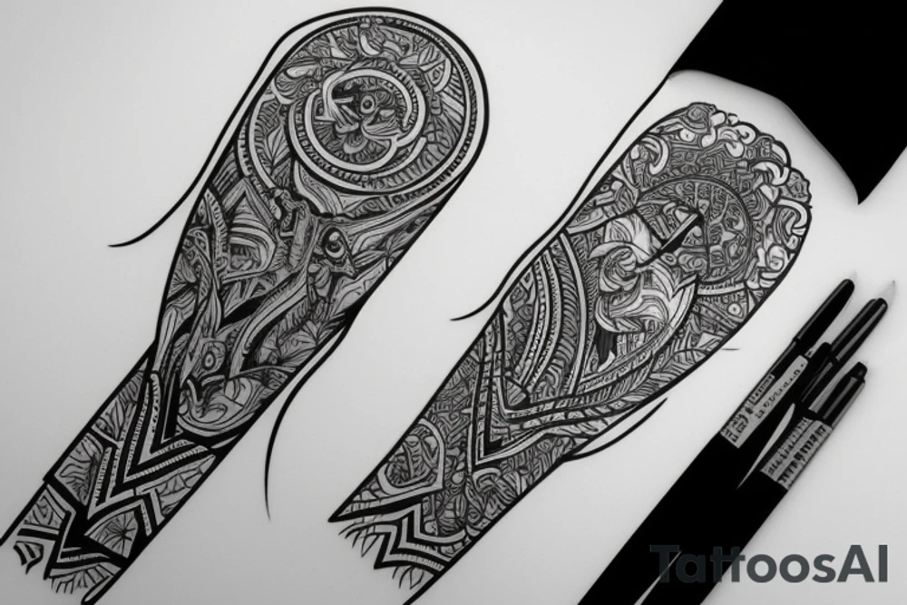 Модная tattoo idea