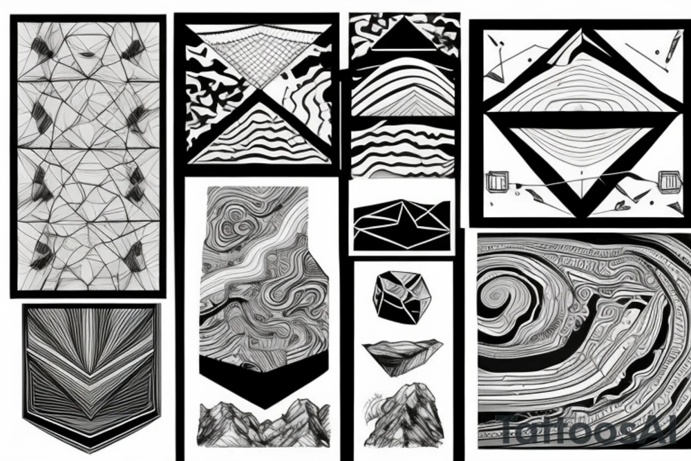 Geology tattoo idea