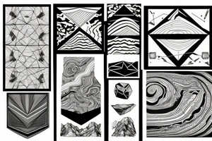 Geology tattoo idea