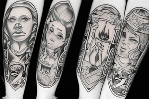 first word of god tattoo idea