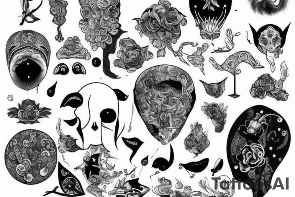 درخت نخل tattoo idea