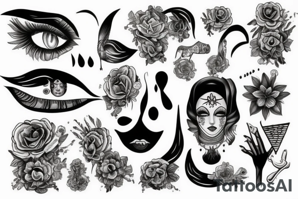 درخت نخل tattoo idea