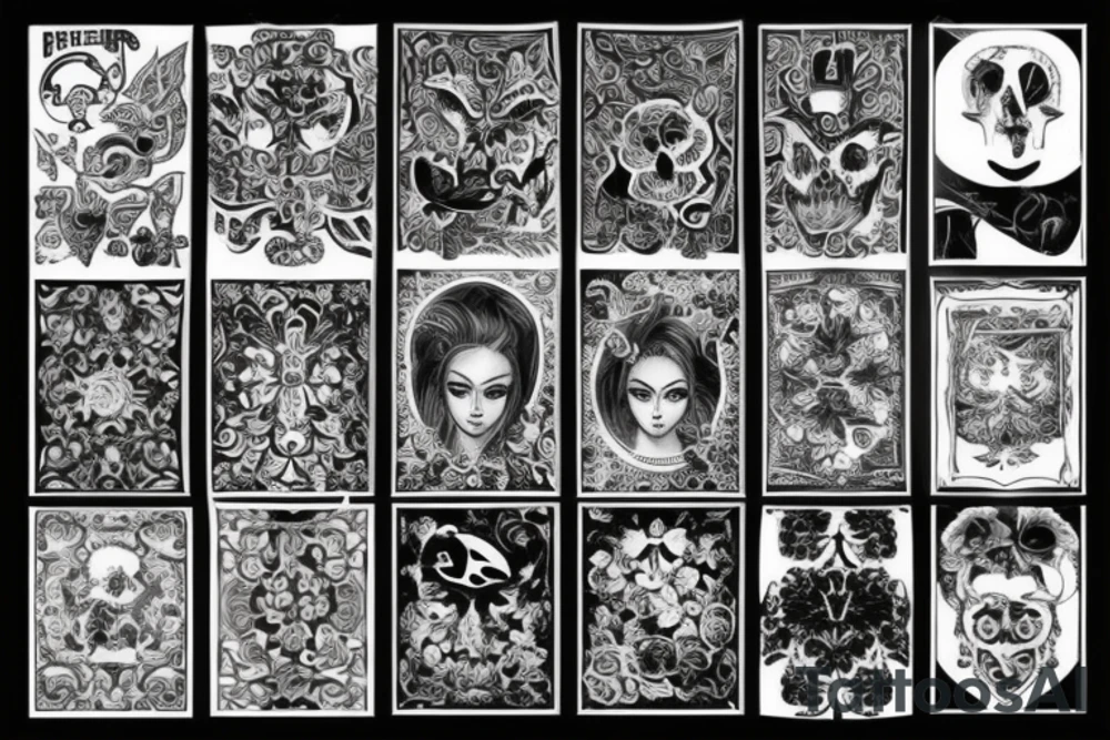 Черная на предплечье tattoo idea