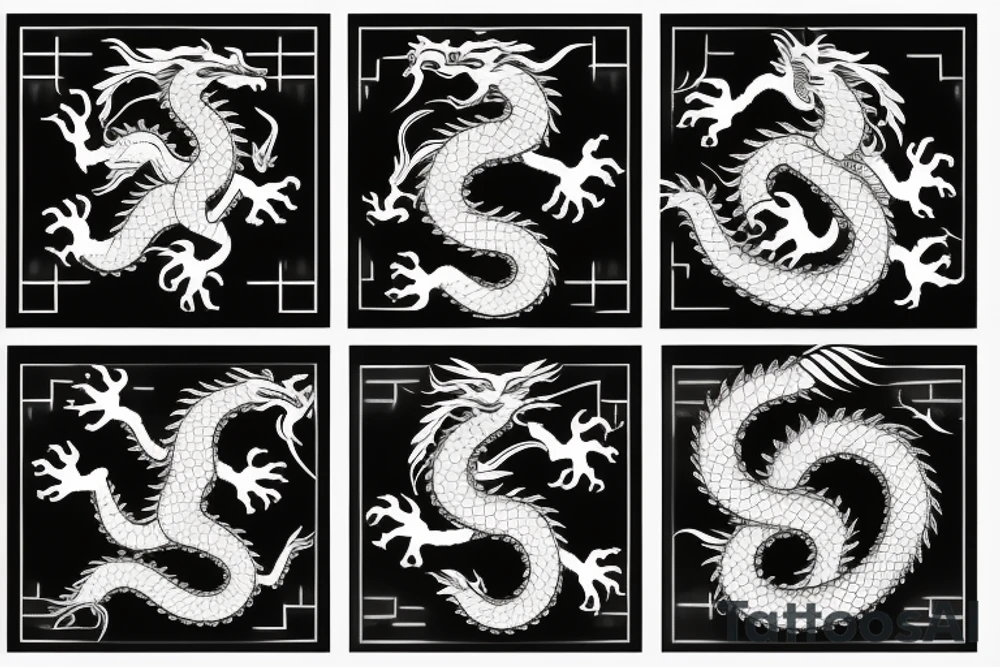 Chinese Dragon tattoo idea