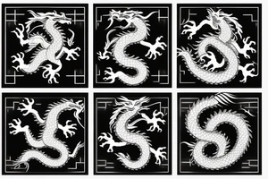Chinese Dragon tattoo idea