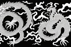 Chinese Dragon tattoo idea