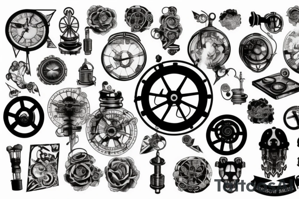 Steam punk tattoo idea