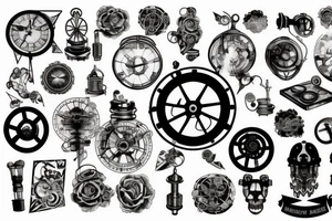 Steam punk tattoo idea