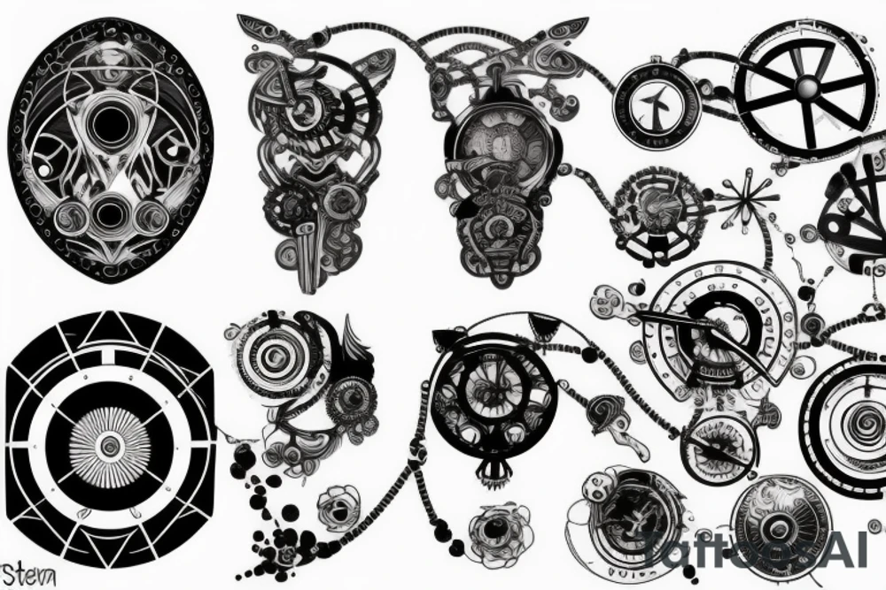 Steam punk tattoo idea