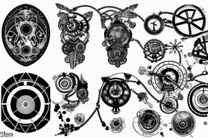 Steam punk tattoo idea