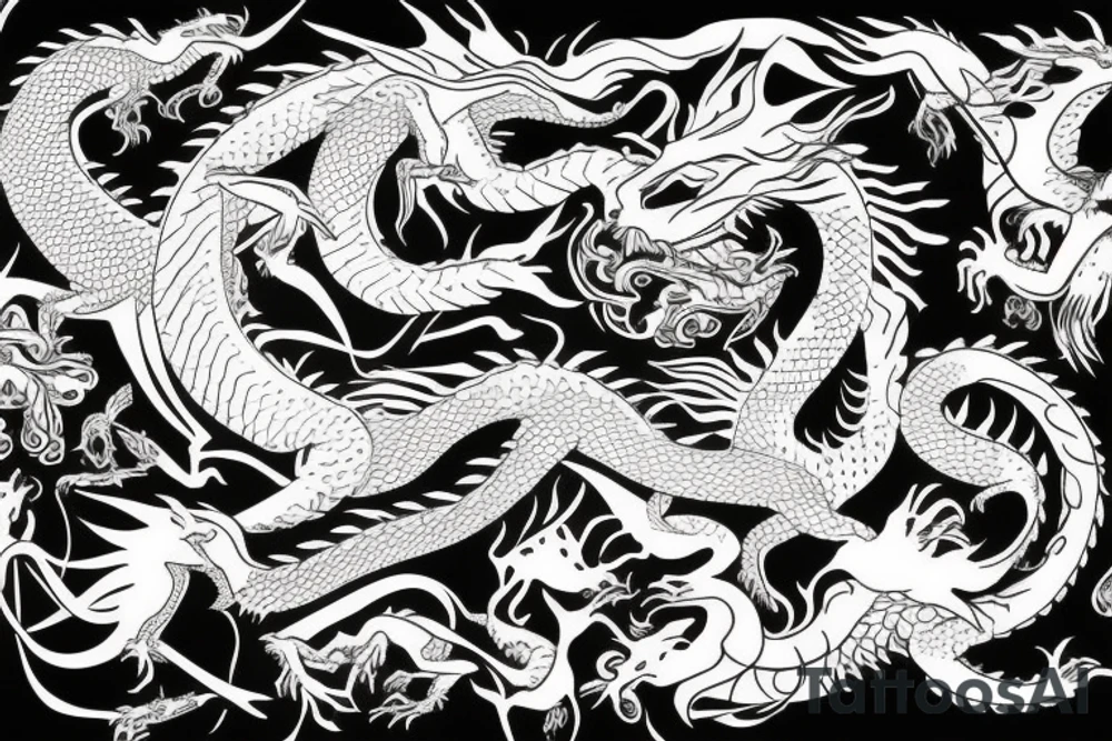 Dragon tattoo idea