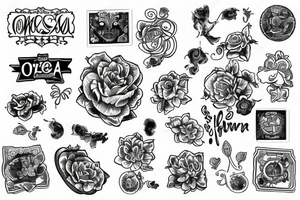 stamp "особенный" tattoo idea