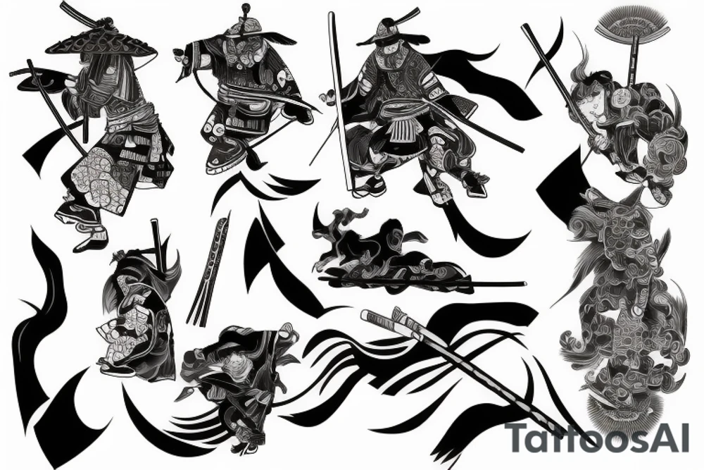 samurai tattoo idea