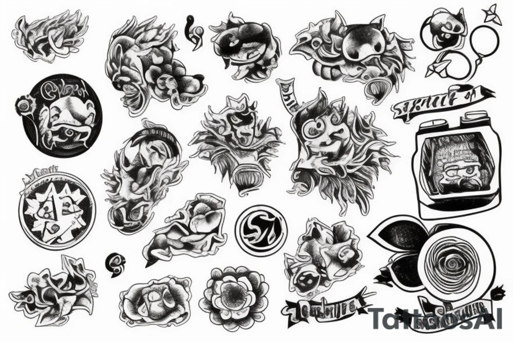 stamp "special" tattoo idea