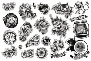 stamp "special" tattoo idea