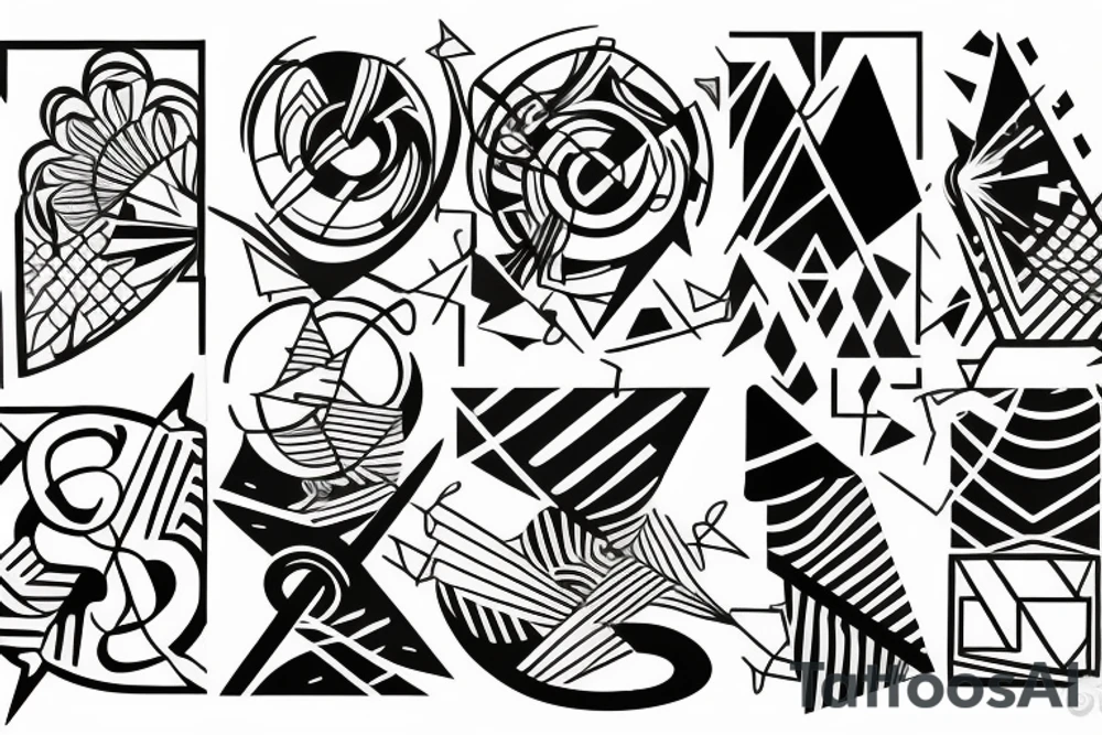 Shapes tattoo idea