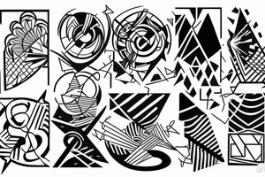Shapes tattoo idea