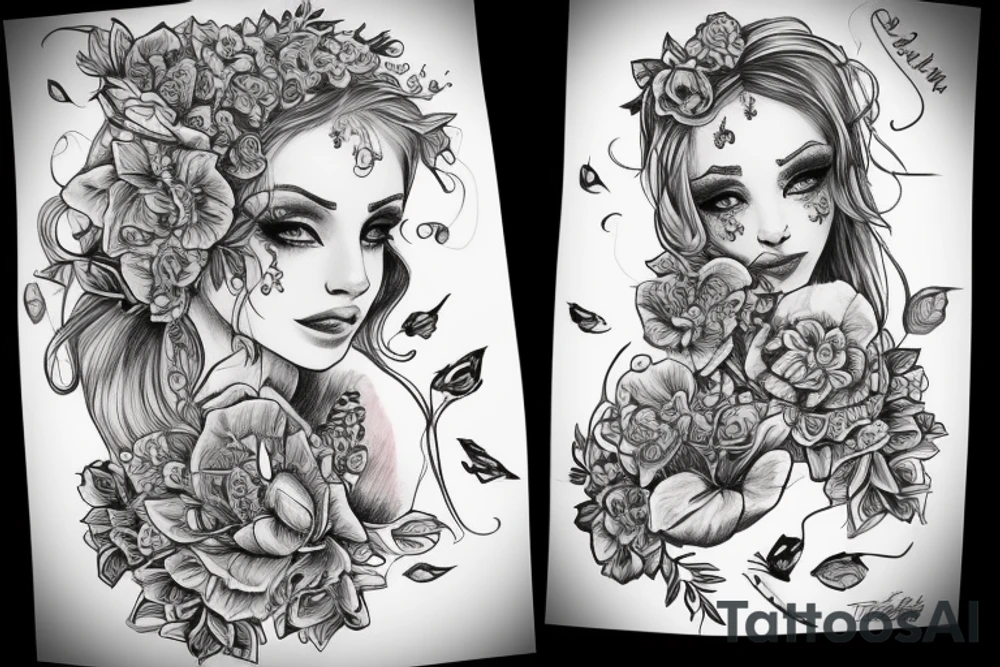 Пчела на стуле с курительной трубкой tattoo idea