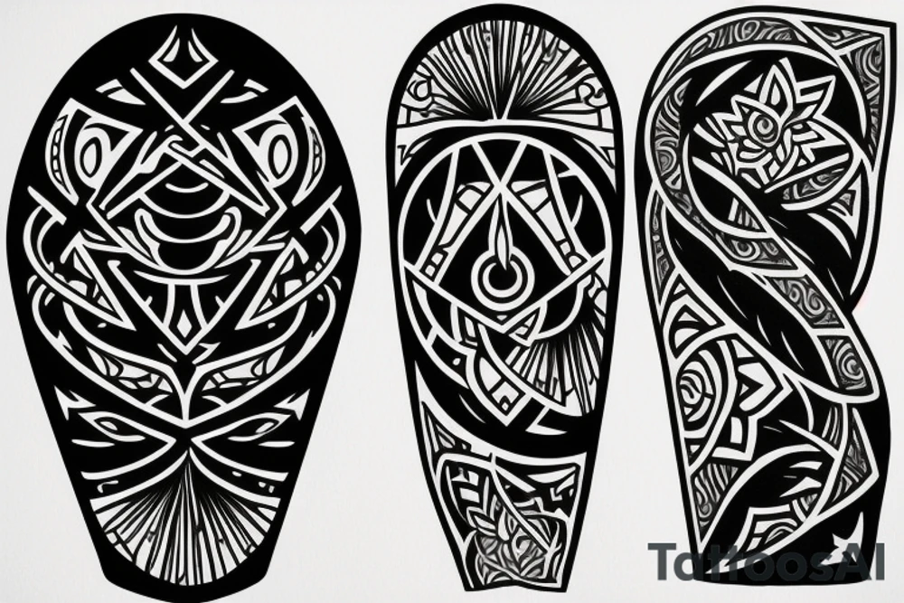 Full moon tattoo idea