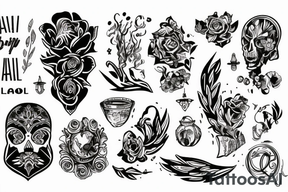 Волк на плече tattoo idea