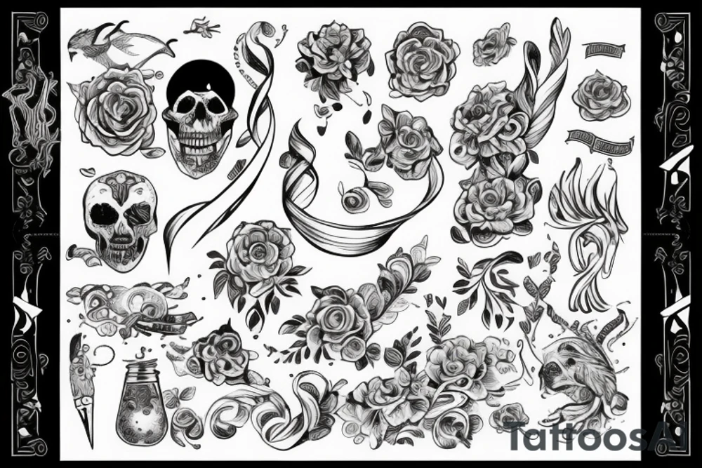 Волк на плече tattoo idea