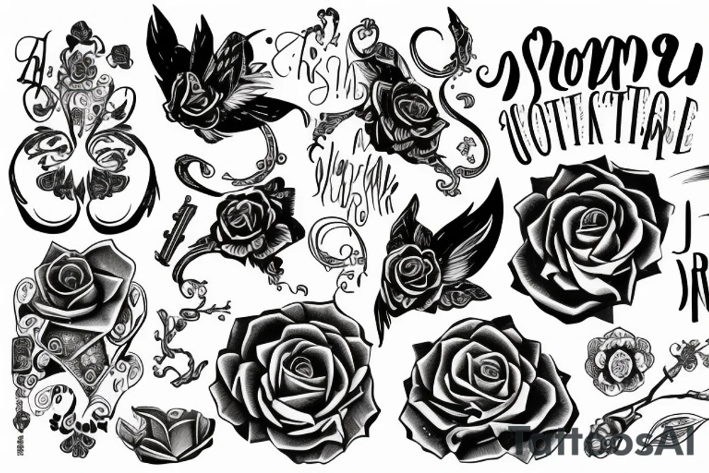 text ПОМНИ tattoo idea