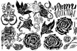 text ПОМНИ tattoo idea