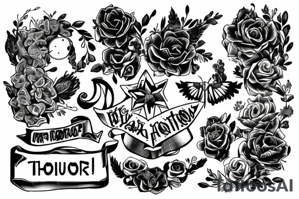 text ПОМНИ tattoo idea