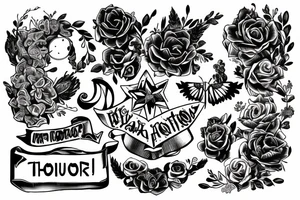 text ПОМНИ tattoo idea