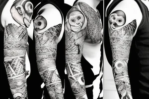 monkey tattoo idea