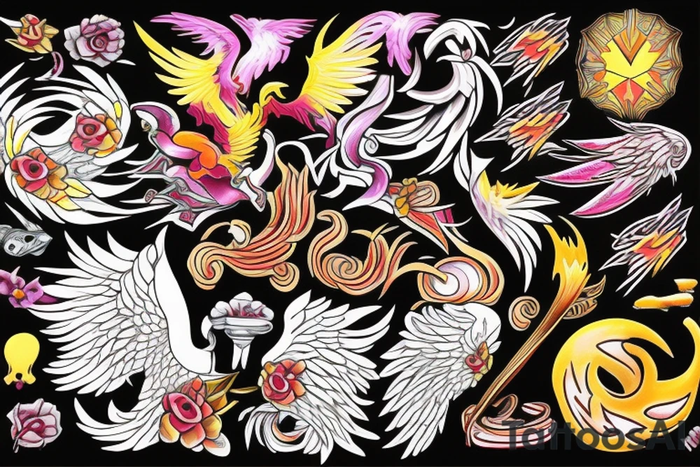 phoenix tattoo idea