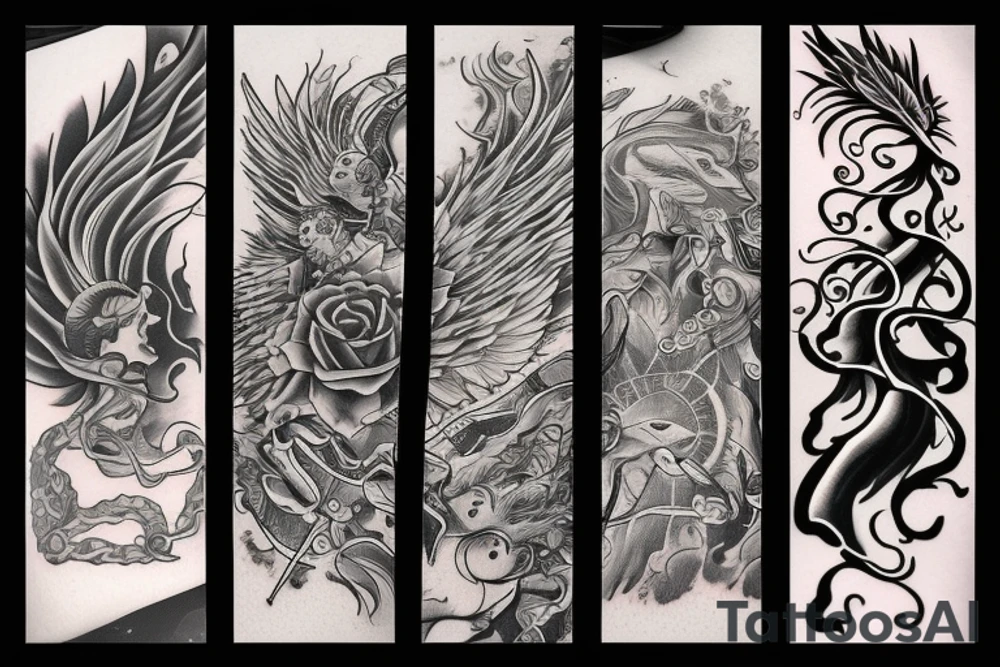 phoenix tattoo idea