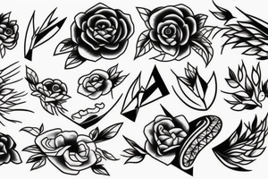 Graphics, microrealism, lines, thin lines tattoo idea