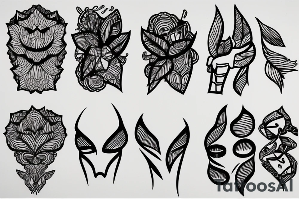 Graphics, microrealism, thin lines tattoo idea