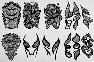 Graphics, microrealism, thin lines tattoo idea