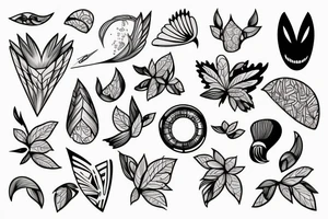 Graphics, microrealism, thin lines tattoo idea